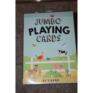 Farmed Themed Jumbo Playing‎ Cards 52 Cards
